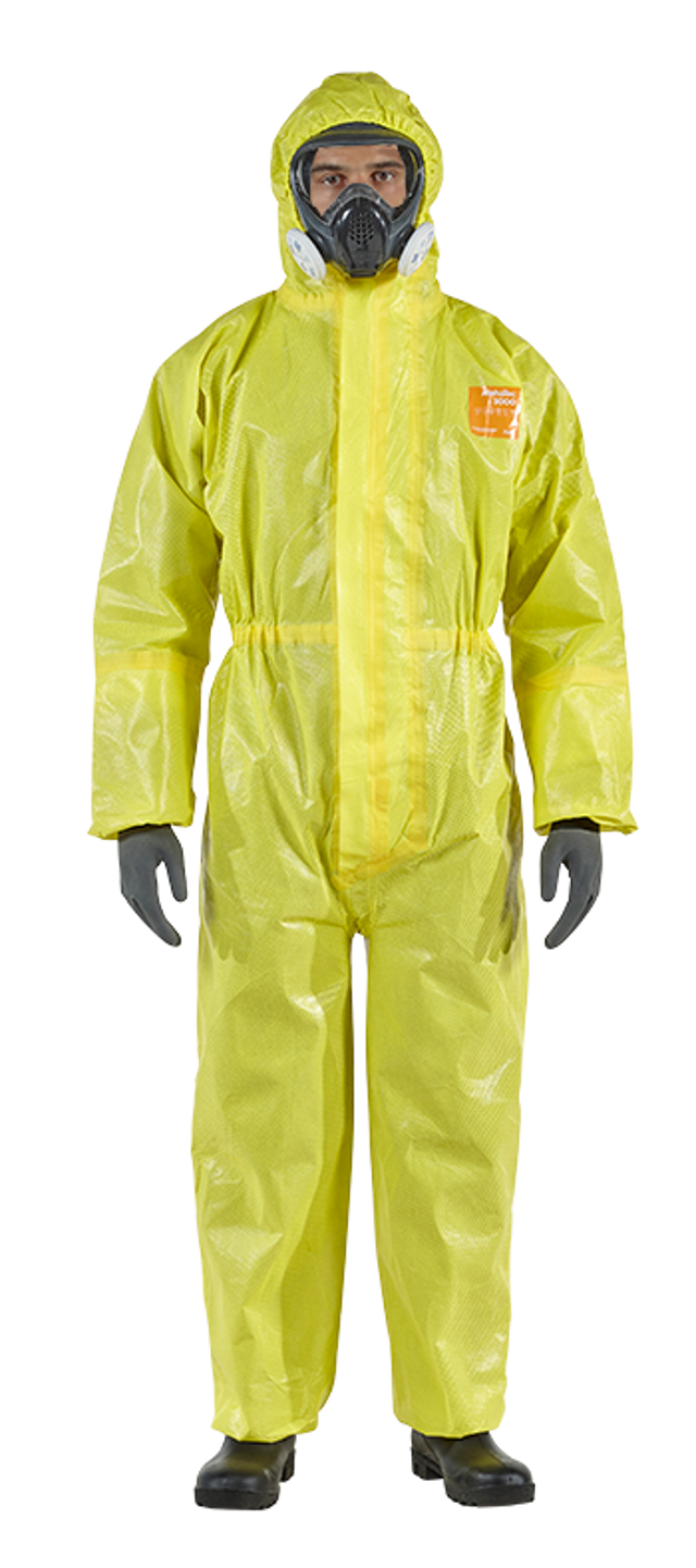 Chemical suit coverall, Alphatec 3000 - model 111, XXL, Ansell